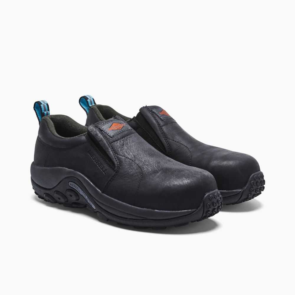 Zapatos De Seguridad Merrell Jungle Moc Mujer Negros | México-4827903