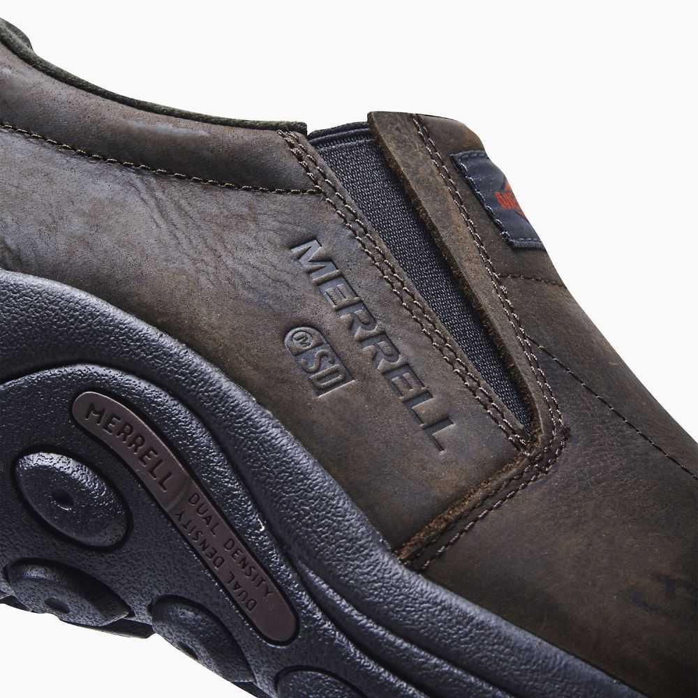 Zapatos De Seguridad Merrell Jungle Moc Hombre Marrom Oscuro | México-6089364