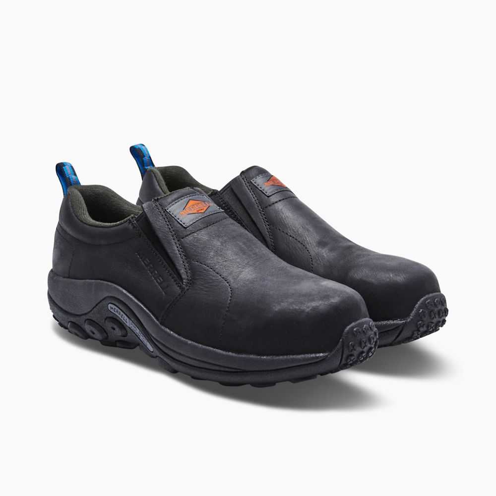 Zapatos De Seguridad Merrell Jungle Moc Hombre Negros | México-8726369