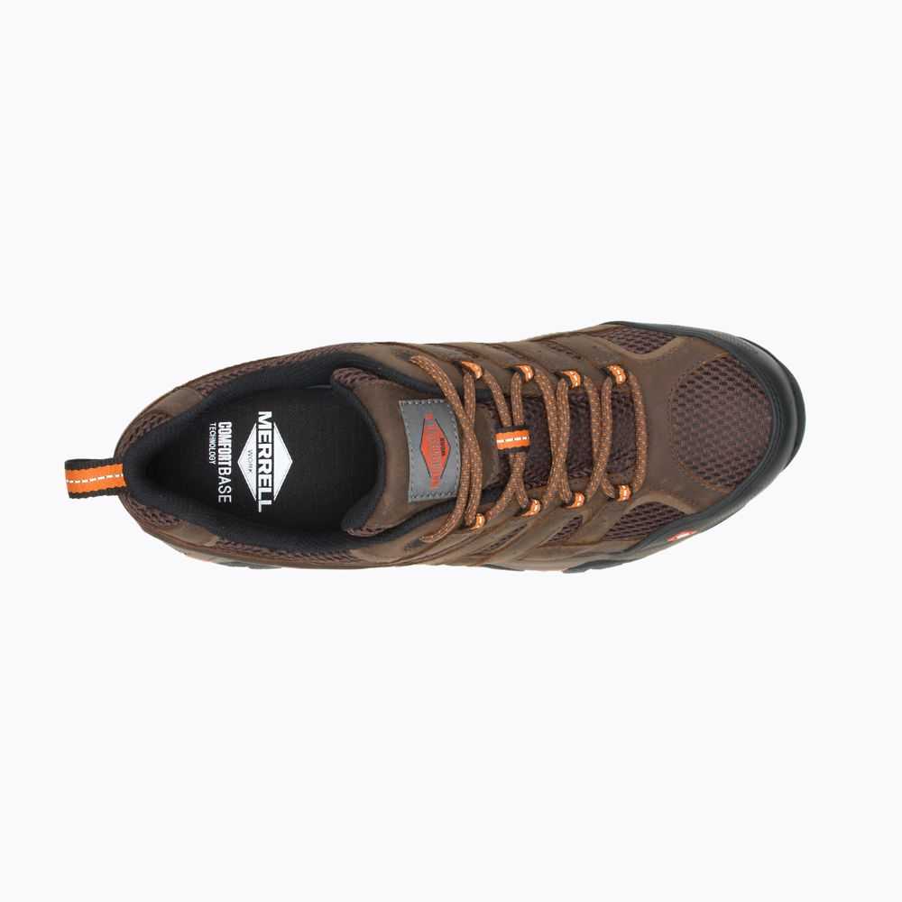 Zapatos De Seguridad Merrell Moab Vertex Hombre Marrom | México-0362674