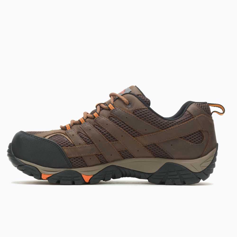 Zapatos De Seguridad Merrell Moab Vertex Hombre Marrom | México-0362674