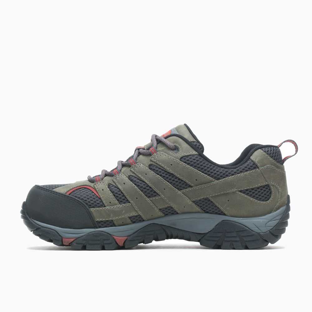 Zapatos De Seguridad Merrell Moab Vertex Hombre Verdes Oscuro | México-8693202