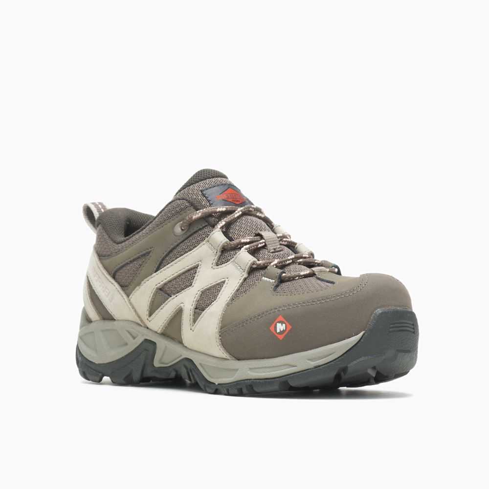 Zapatos De Seguridad Merrell Siren Mujer Grises | México-9324260