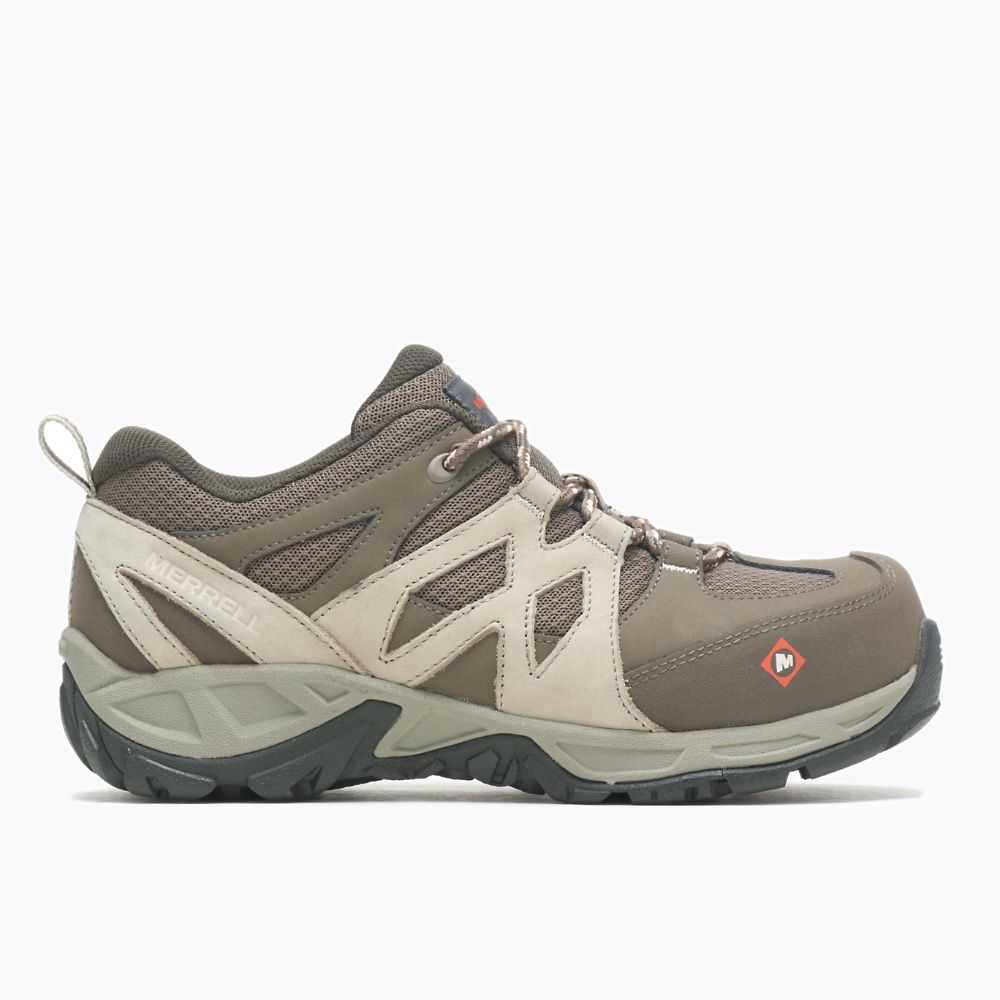 Zapatos De Seguridad Merrell Siren Mujer Grises | México-9324260