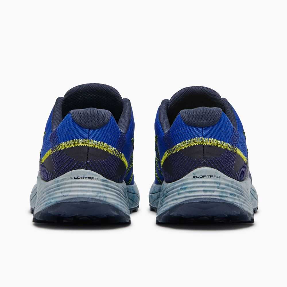 Zapatos Trekking Merrell Moab Flight Hombre Azul Rey | México-6674023