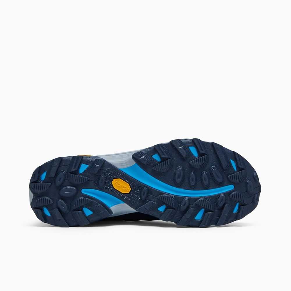 Zapatos Trekking Merrell Moab Speed GORE-TEX® Hombre Azul Marino | México-2693864