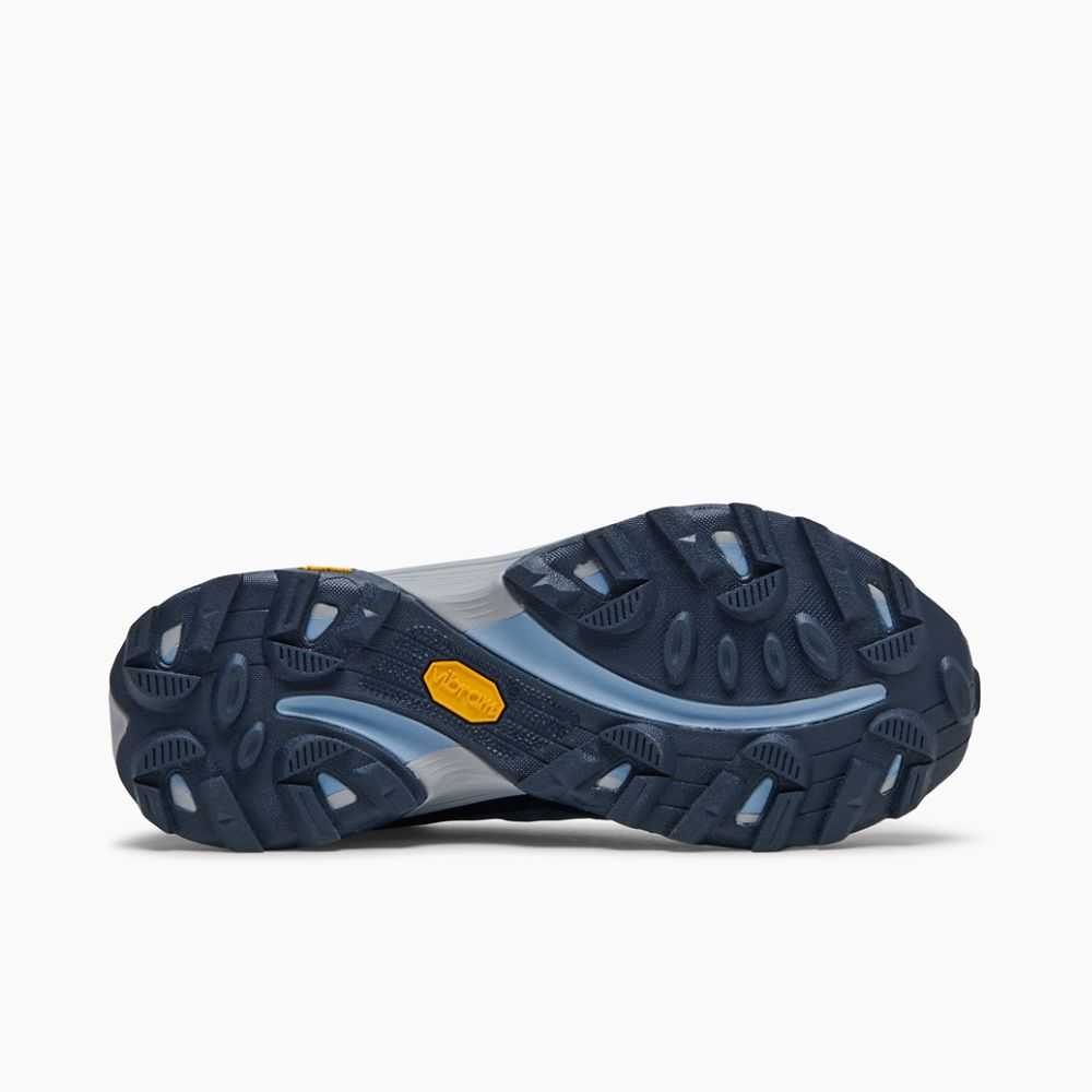 Zapatos Trekking Merrell Moab Speed GORE-TEX® Mujer Azules Grises | México-6624987