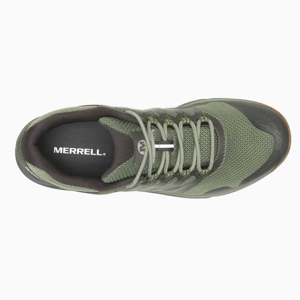 Zapatos Trekking Merrell Nova 2 GORE-TEX® Hombre Verdes Oscuro | México-3974626