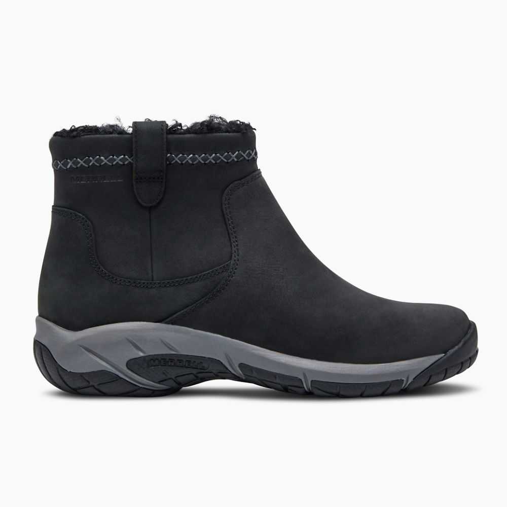 Botas De Invierno Merrell Encore 4 Anchos Mujer Negros | México-2793062