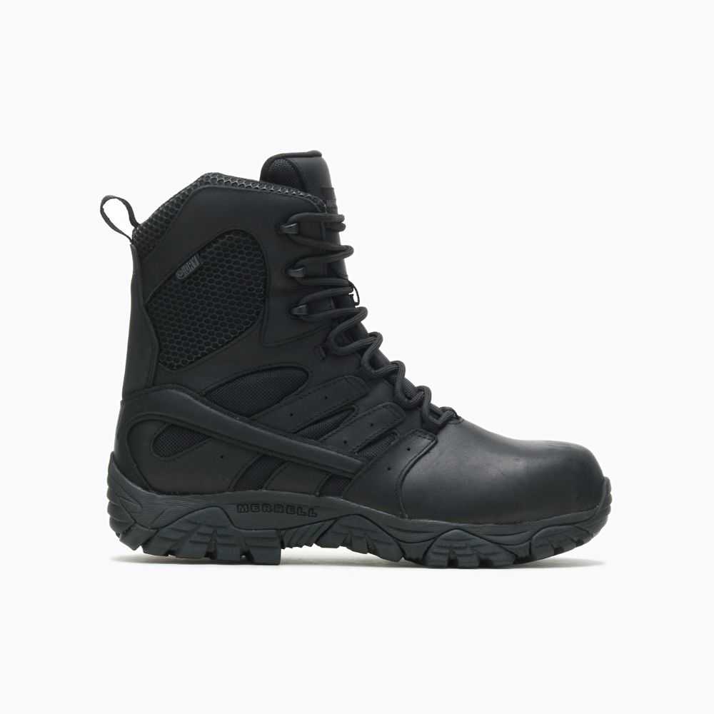 Botas De Seguridad Merrell Moab 2 Hombre Negros | México-0768324