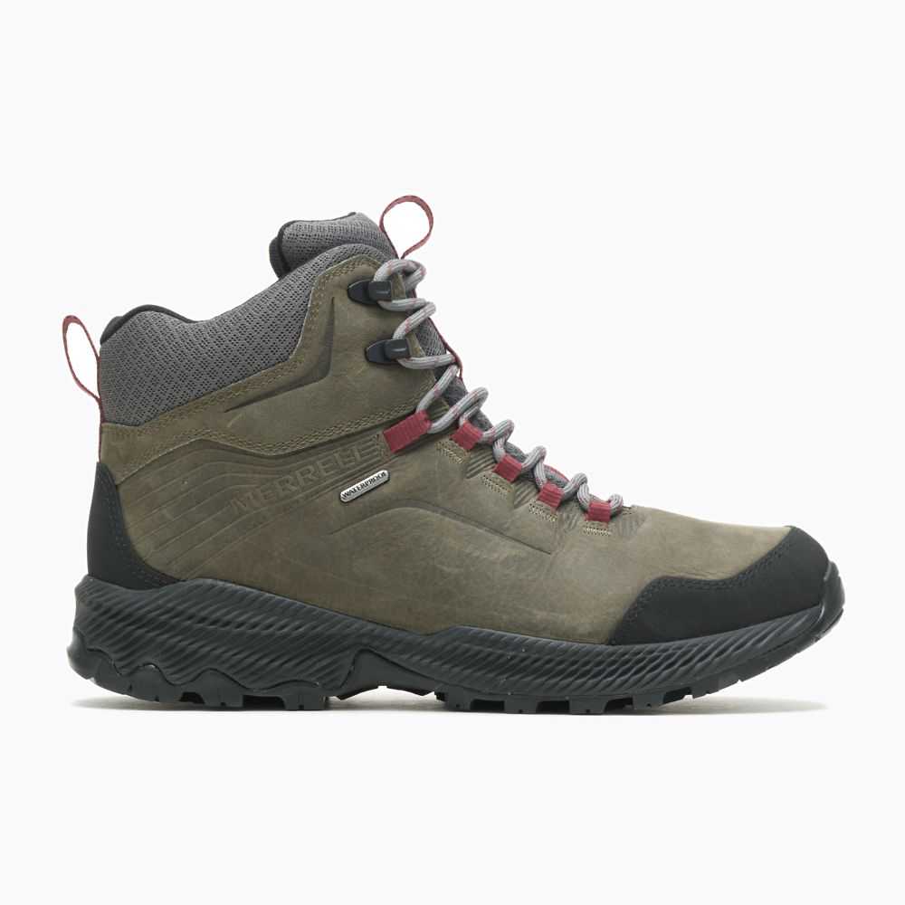 Botas De Senderismo Merrell Forestbound Mid Hombre Grises | México-2602397