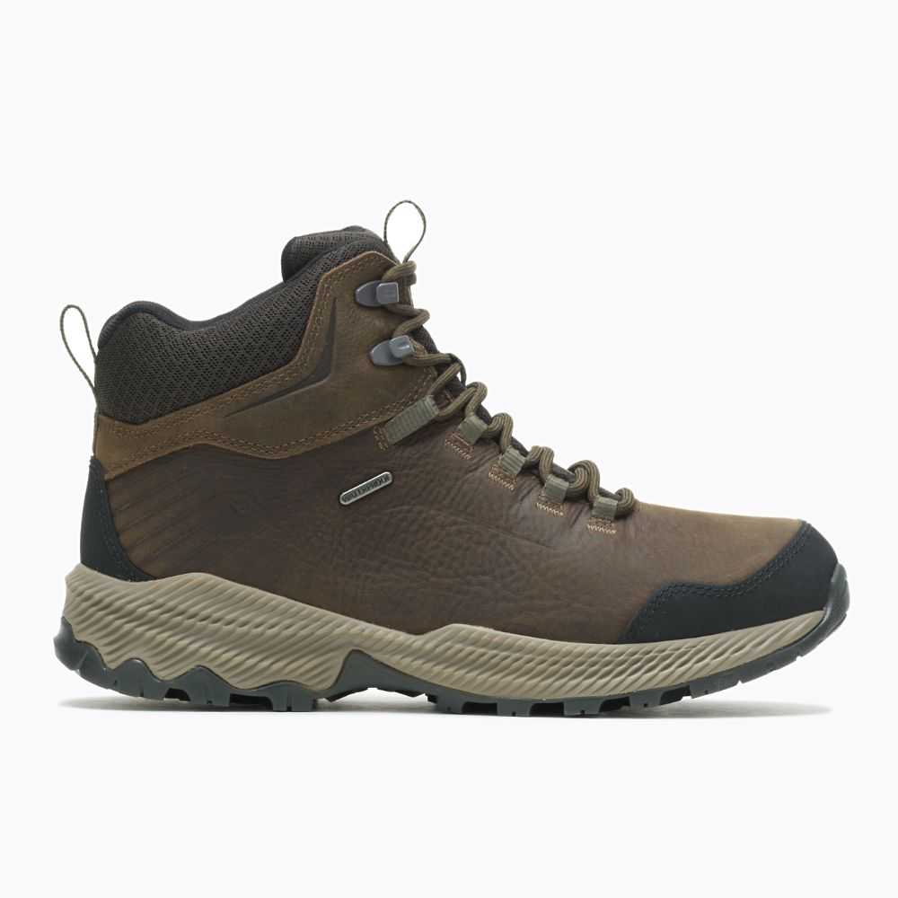 Botas De Senderismo Merrell Forestbound Mid Hombre Marrom | México-6278694