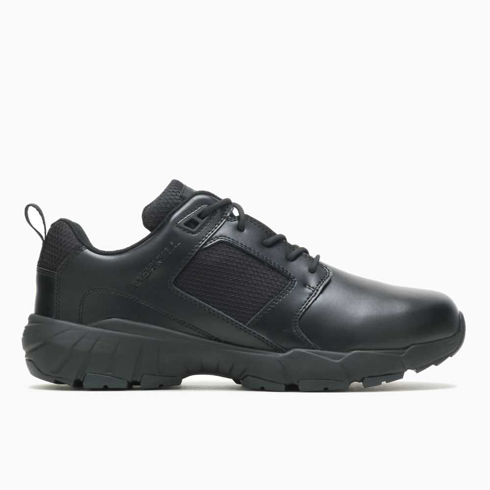 Botas Militares Merrell Fullbench Hombre Negros | México-3896046