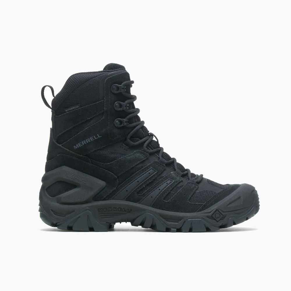 Botas Militares Merrell Strongfield Tactical 8 Hombre Negros | México-2320