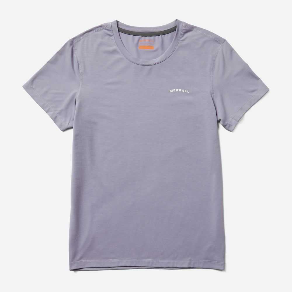 Camisas Merrell Tencel Mujer Plateados | México-7932802