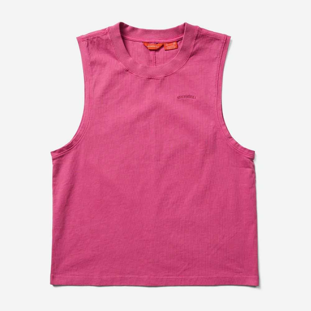 Camisetas Sin Mangas Merrell Sunbaked Mujer Flores | México-7842236