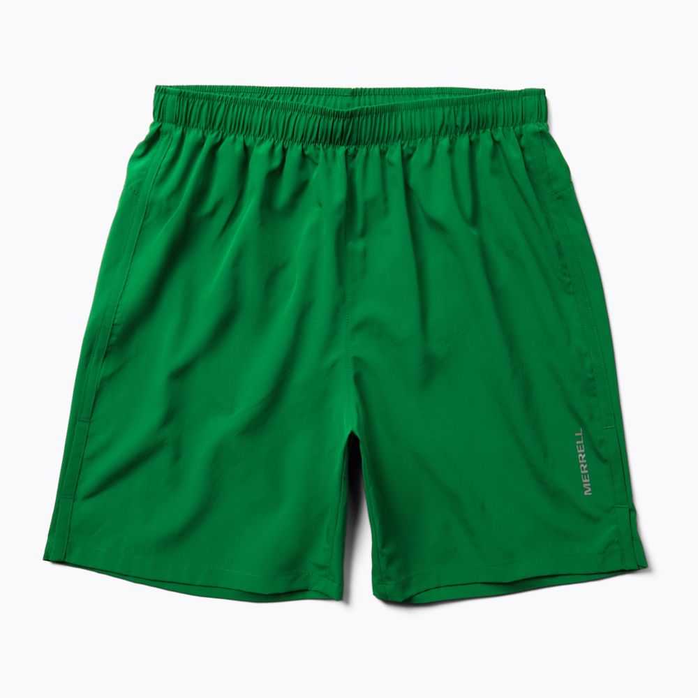 Pantalon Corto Running Merrell Terrain Hombre Verdes | México-2794602