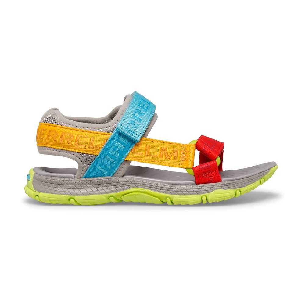 Sandalias Merrell Kahuna Web Niño Grises Multicolor | México-3269082