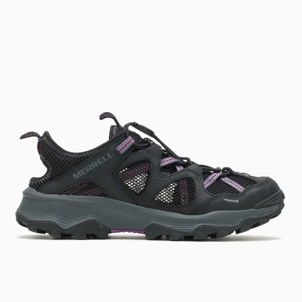 Sandalias Merrell Speed Strike Cuero Sieve Mujer Negros | México-9624267