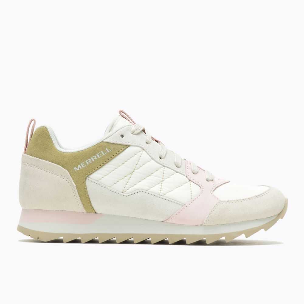 Tenis Merrell Alpine Mujer Beige Rosas | México-6724032