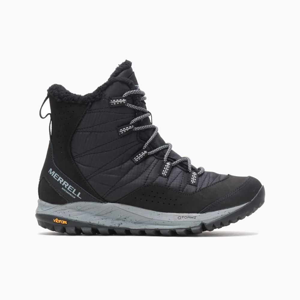 Tenis Merrell Antora Mujer Negros | México-9248207