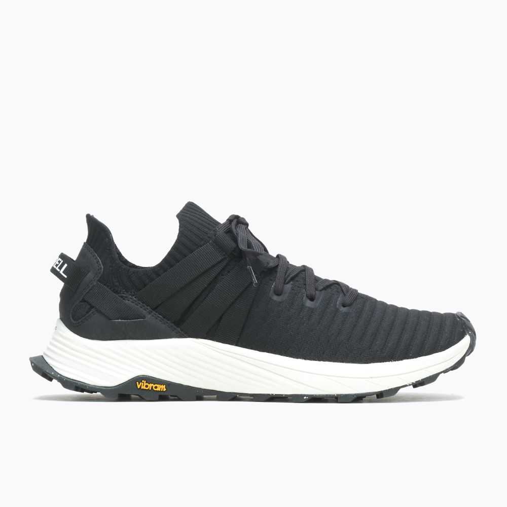 Tenis Merrell Embark Encaje Anchos Hombre Negros Blancos | México-4686703