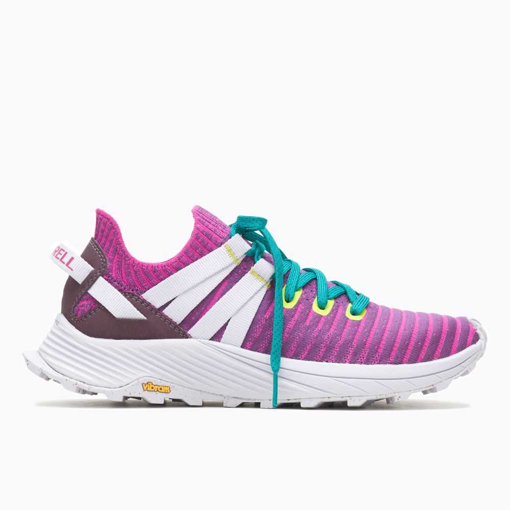 Tenis Merrell Embark Encaje Mujer Fucsia | México-8274063