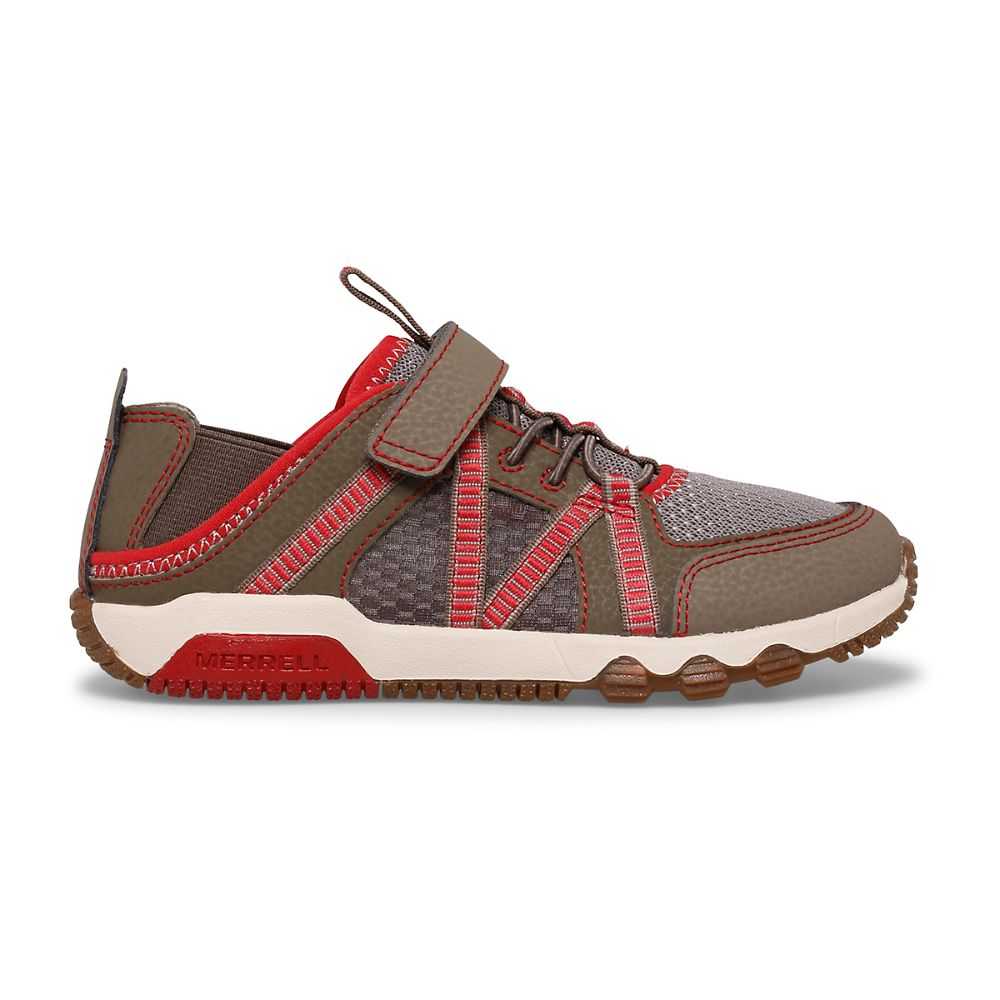 Tenis Merrell Hydro Free Roam Niño Grises | México-8962324