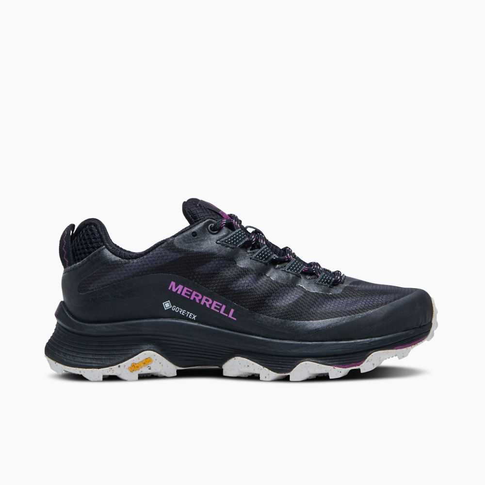 Tenis Merrell Moab Speed GORE-TEX® Mujer Negros | México-9642387