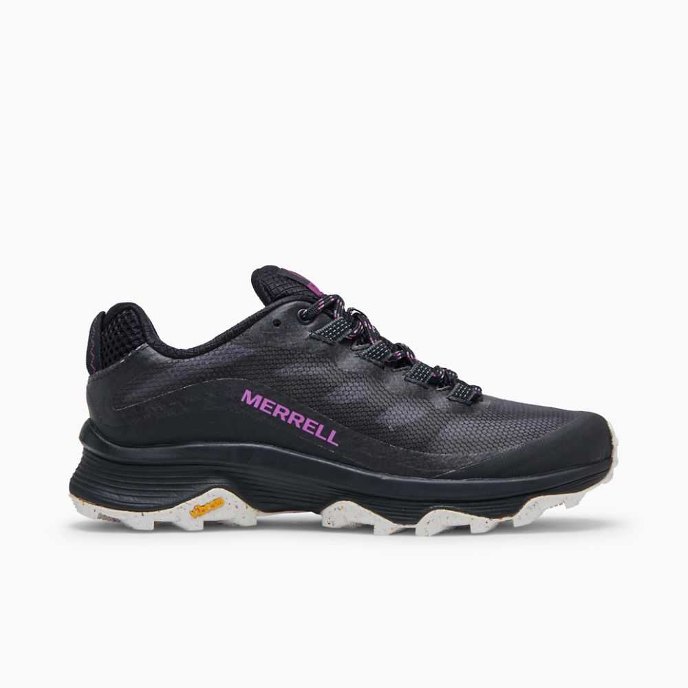 Tenis Merrell Moab Speed Mujer Negros | México-7686942