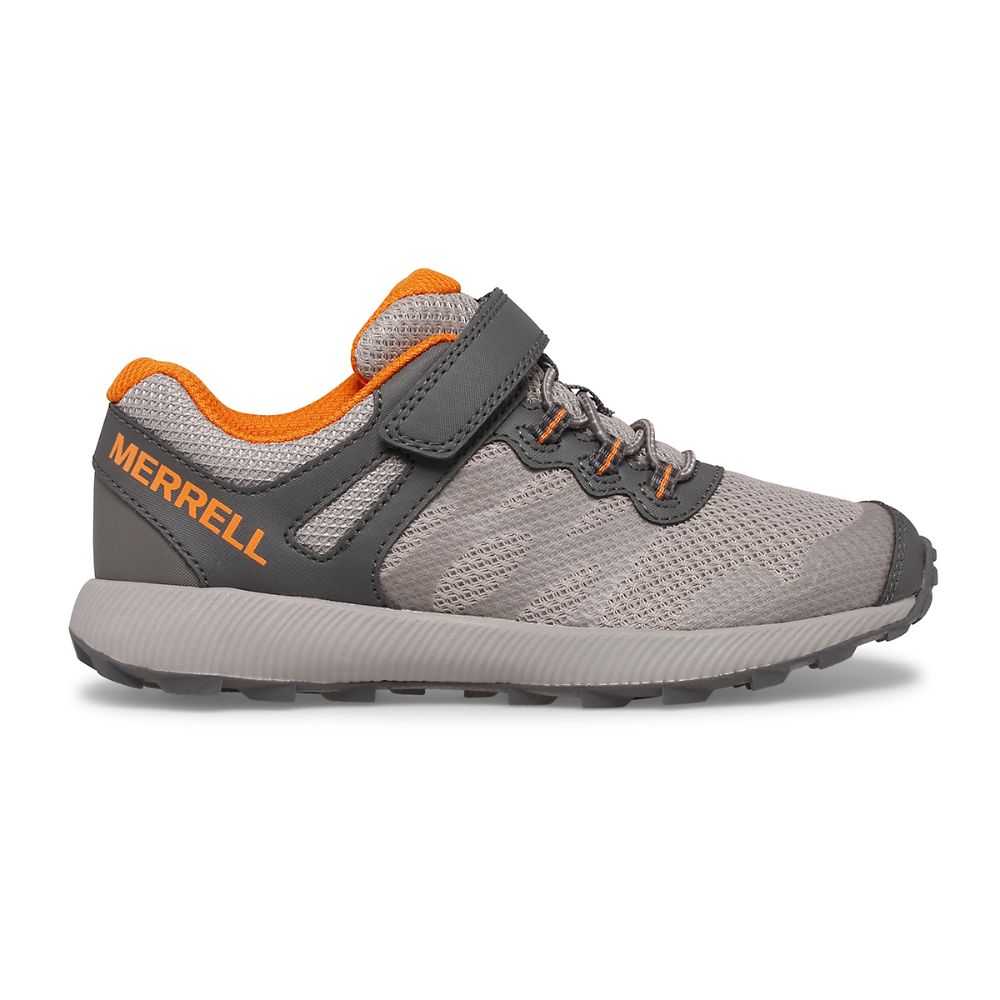 Tenis Merrell Nova 2 Niña Grises Naranjas | México-2669748