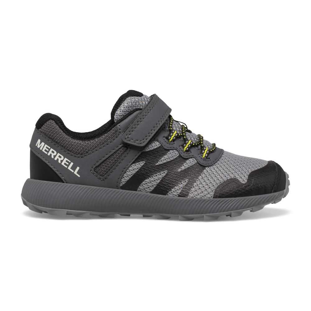 Tenis Merrell Nova 2 Niña Grises Negros | México-2928746