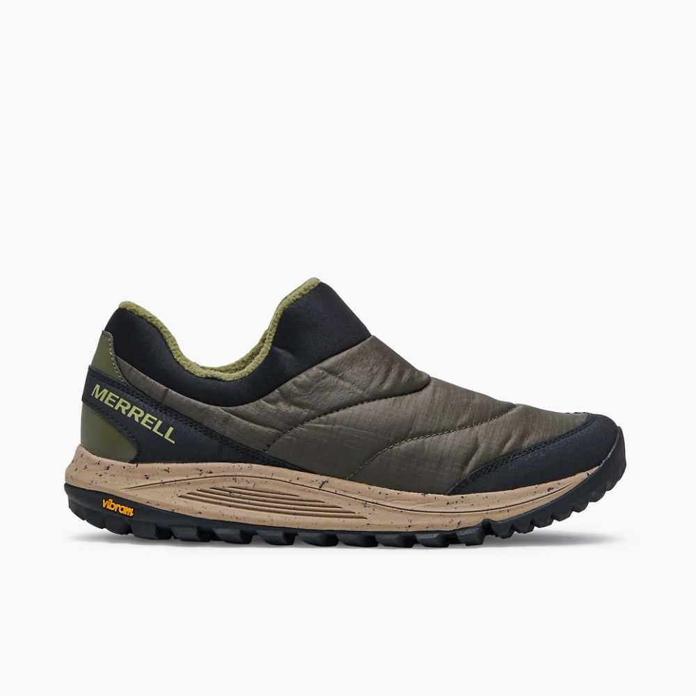 Tenis Merrell Nova Moc Hombre Verde Oliva | México-7428306