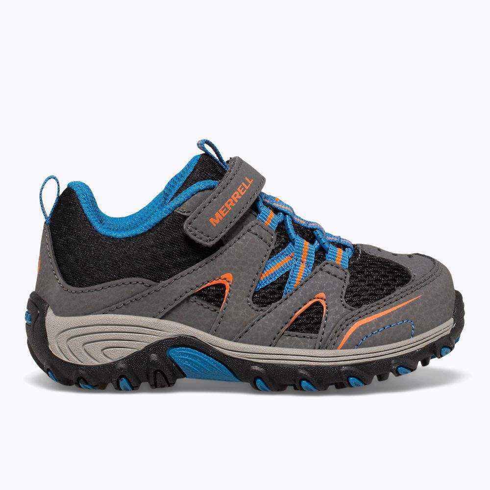 Tenis Merrell Trail Chaser Niño Grises Negros | México-6268043