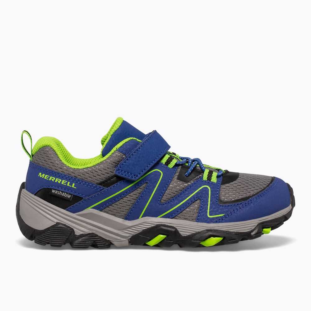 Tenis Merrell Trail Quest Niña Azules Verdes | México-9284276