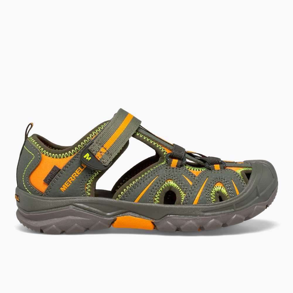 Tenis Para Agua Merrell Hydro Niña Verde Oliva | México-2398066