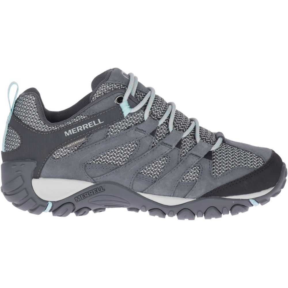 Tenis Senderismo Merrell Alverstone Mujer Grises Oscuro | México-8262396