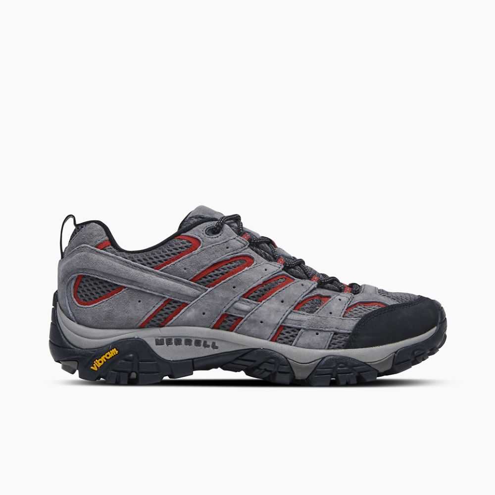 Tenis Senderismo Merrell Moab 2 Ventilator Anchos Hombre Grises | México-2069782