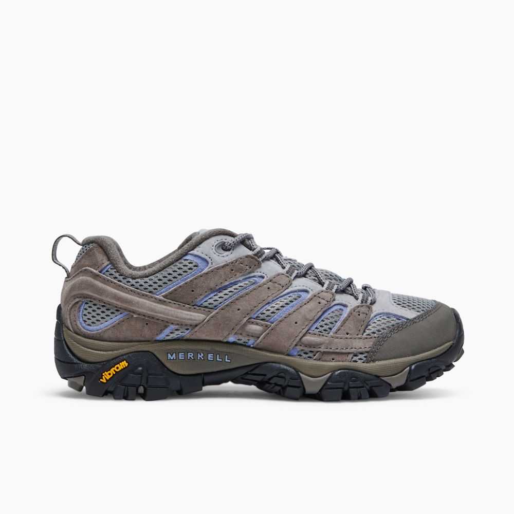 Tenis Senderismo Merrell Moab 2 Ventilator Mujer Blancos Azules | México-6629340