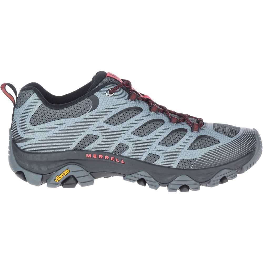 Tenis Senderismo Merrell Moab 3 Edge Hombre Grises | México-8462602