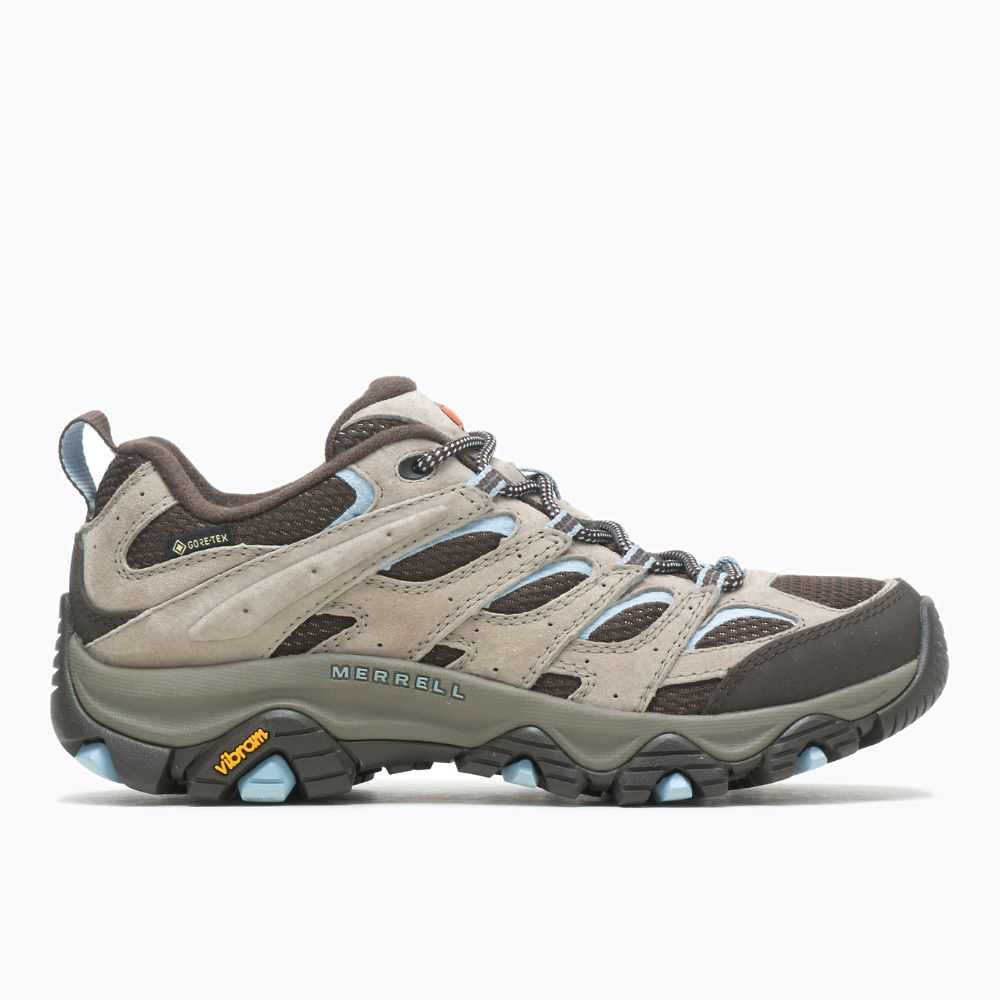 Tenis Senderismo Merrell Moab 3 GORE-TEX® Mujer Grises | México-6297428