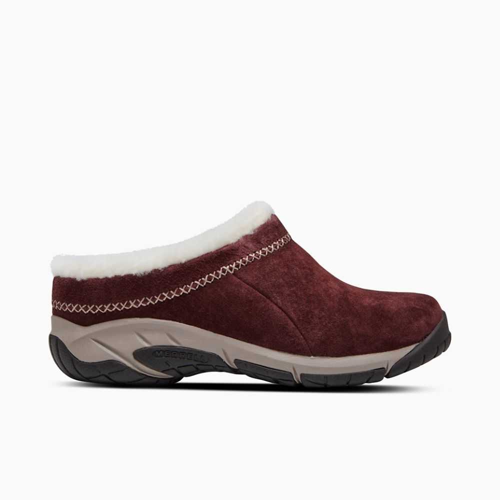 Tenis Sin Agujetas Merrell Encore Ice 4 Anchos Mujer Vino | México-4726260