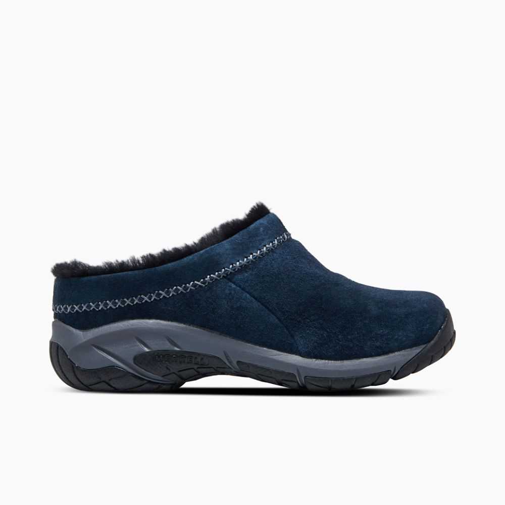 Tenis Sin Agujetas Merrell Encore Ice 4 Mujer Azul Marino | México-6229743