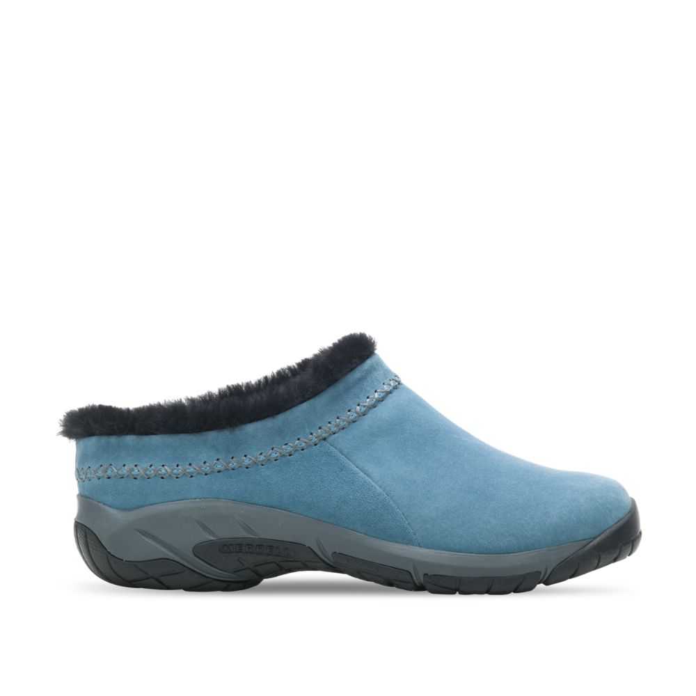 Tenis Sin Agujetas Merrell Encore Ice 4 Mujer Azules Grises | México-7229384