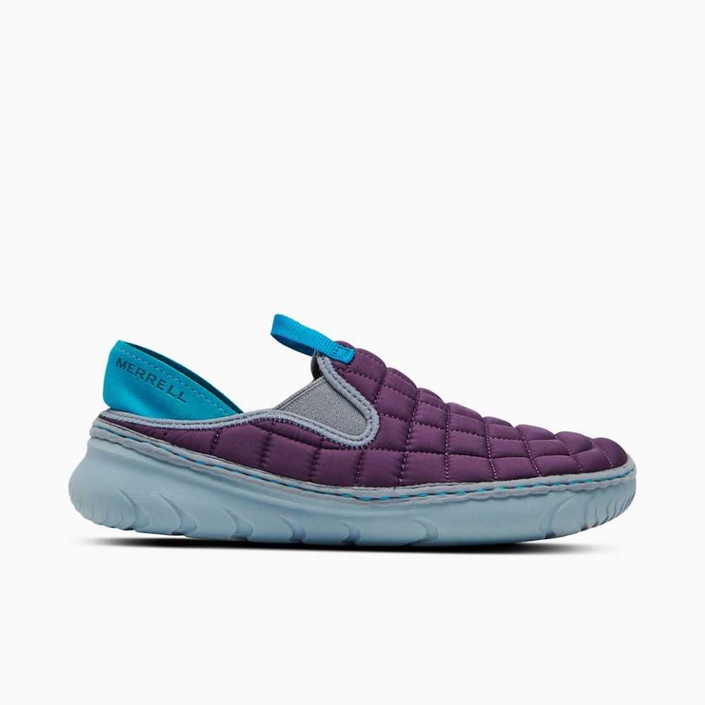 Tenis Sin Agujetas Merrell Hut Moc Mujer Morados Turquesa | México-9674683