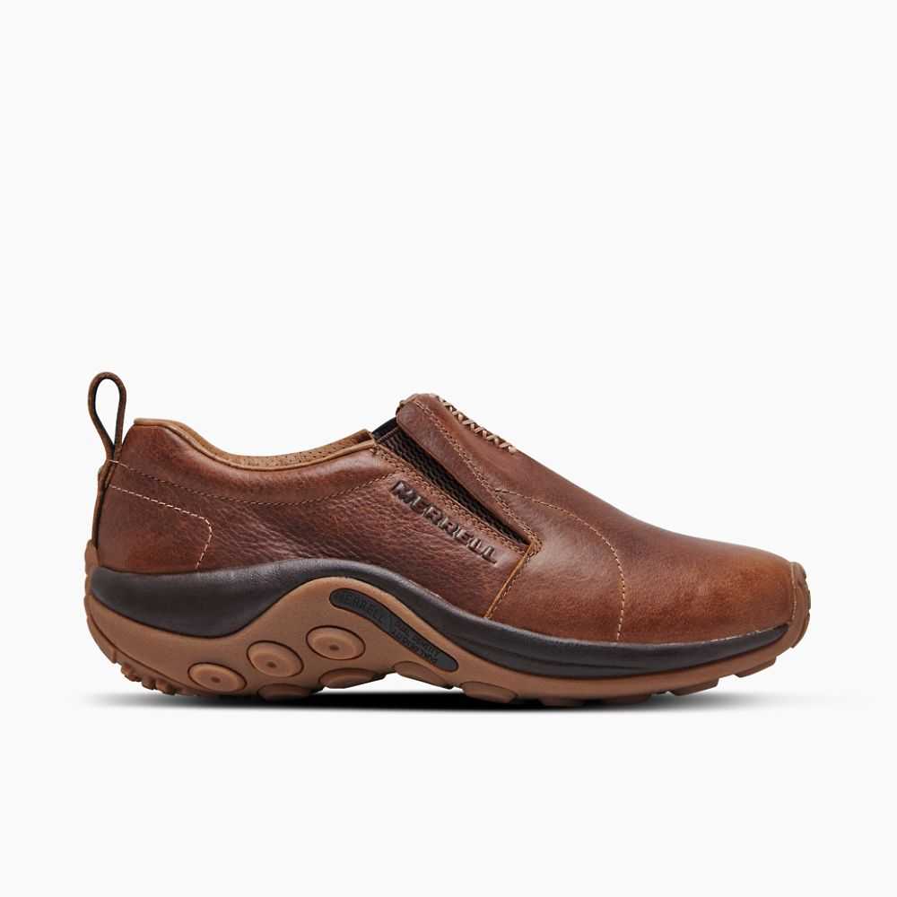 Tenis Sin Agujetas Merrell Jungle Moc Hombre Marrom Oscuro | México-2626039