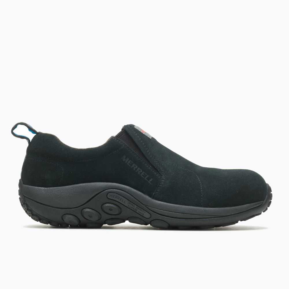 Tenis Sin Agujetas Merrell Jungle Moc Hombre Negros | México-6907342