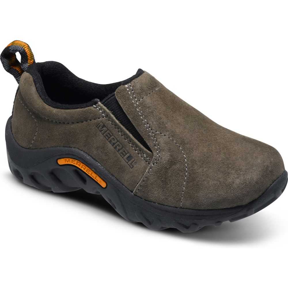 Tenis Sin Agujetas Merrell Jungle Moc Niño Grises | México-9042326