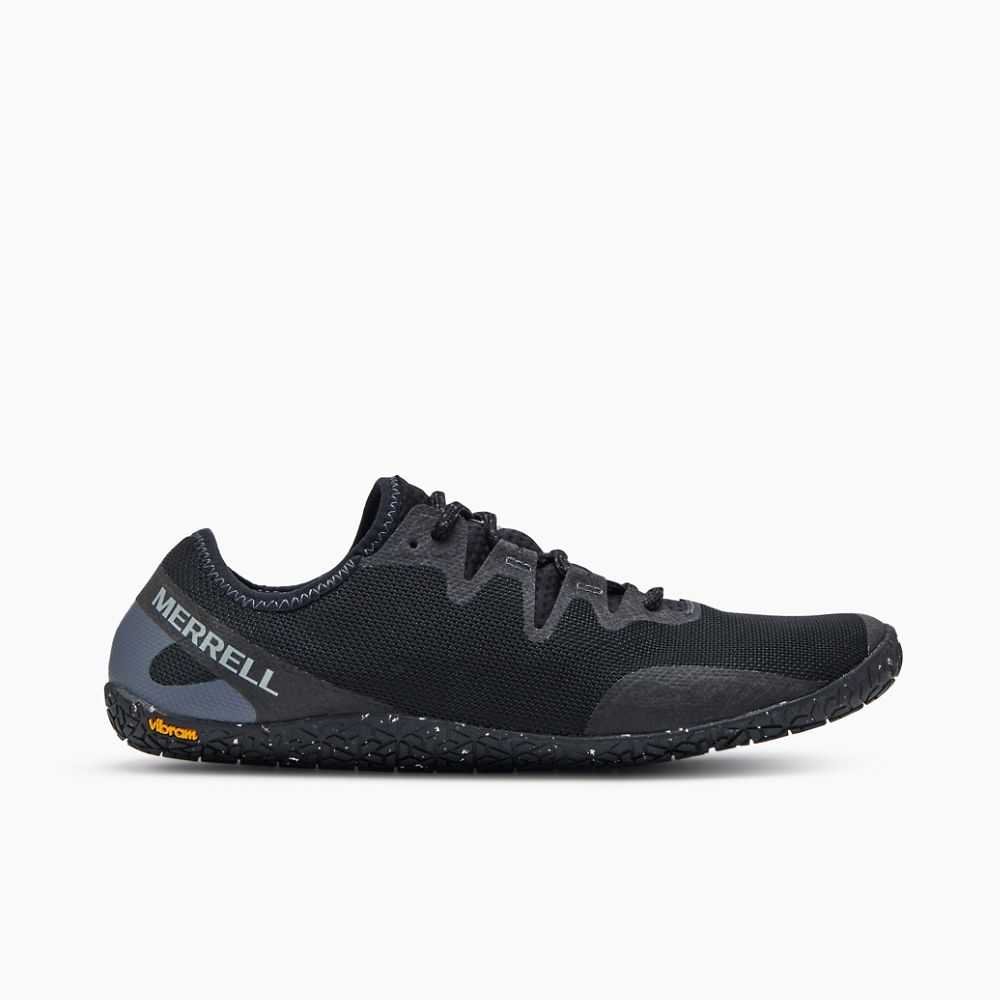 Tenis Trail Running Merrell Vapor Glove 5 Hombre Negros | México-0482237