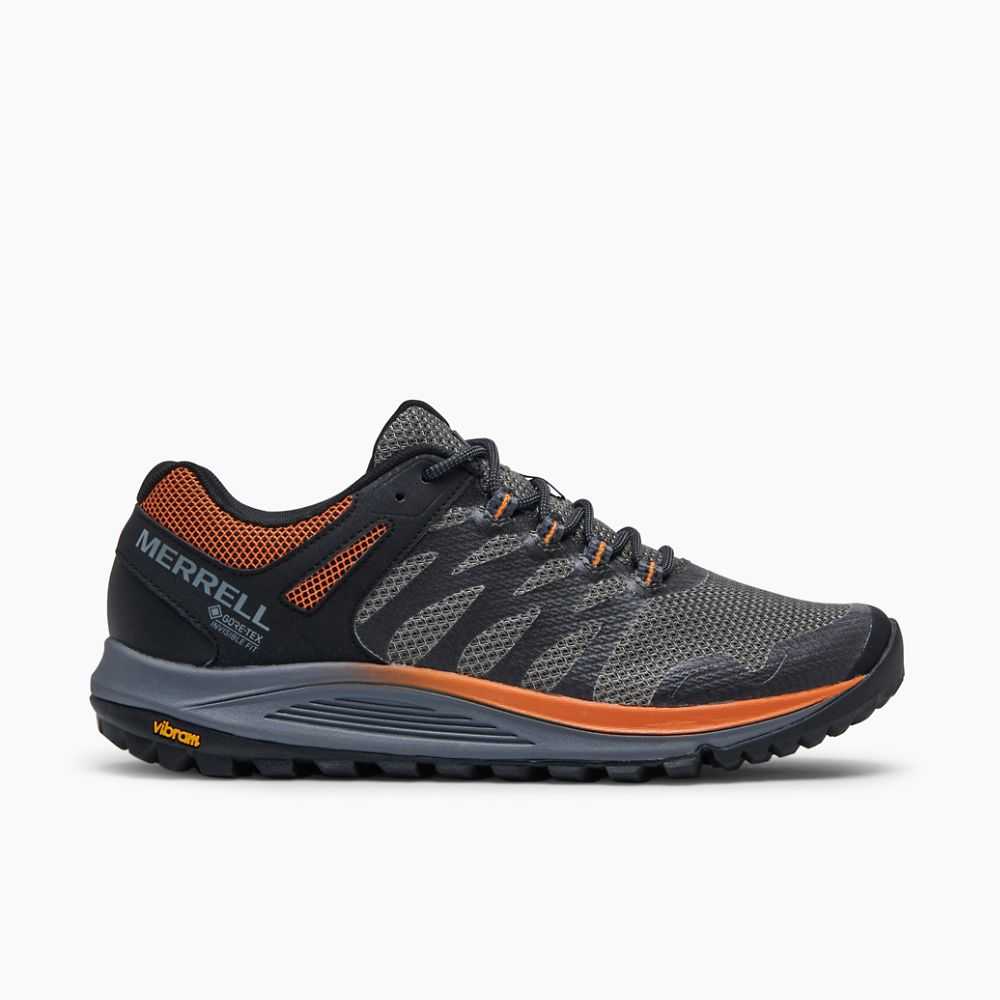 Zapatos Trekking Merrell Nova 2 GORE-TEX® Hombre Grises Oscuro | México-7283926